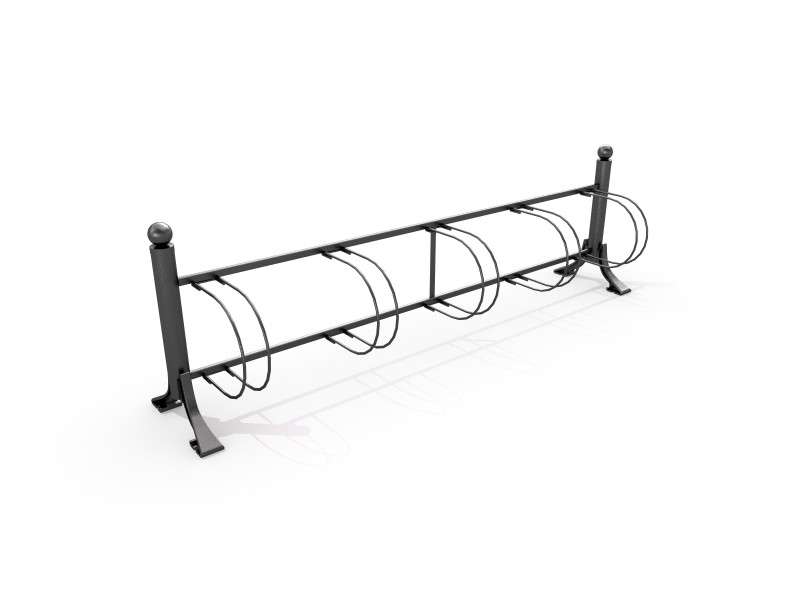 Cast-iron bicycle rack 01