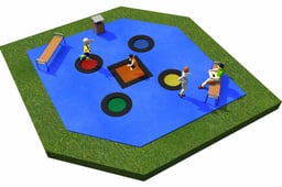 Trampolines Layout 17