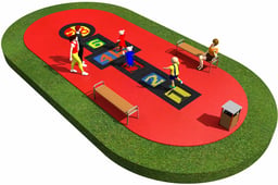 Trampolines Layout 19