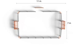 ARENA (11x7m)