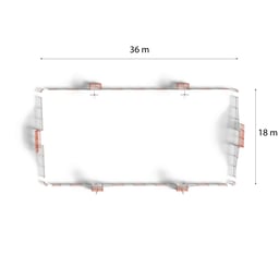 ARENA  (36x18m)