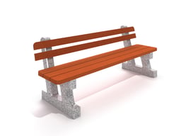 Concrete bench 01