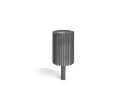 Steel trash bin 11