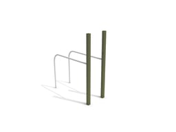 GYMNASTIC RAILS WITH POSTS