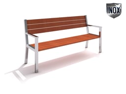 Stainless steel bench 07
