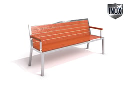 Stainless steel bench 08