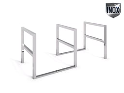 Stainless steel bicycle rack 06