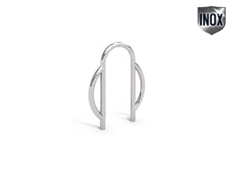 Stainless steel bicycle rack 08