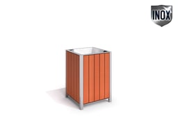 Stainless steel trash bin 02