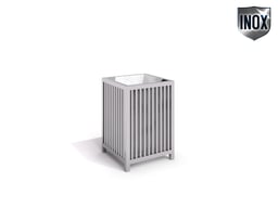 Stainless steel trash bin 04