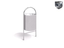 Stainless steel trash bin 07