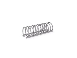 Steel bicycle rack 13