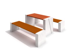 DECO white concrete table 02
