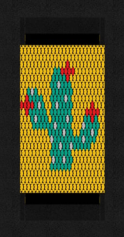 Trampoline ORTA-I 150 x 250 CACTUS
