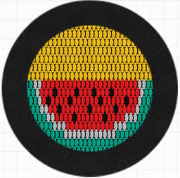 Trampoline RADO 175 WATERMELON