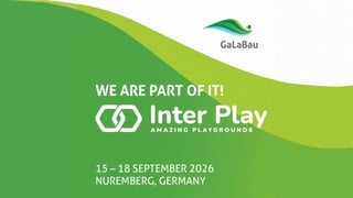 Inter Play at GaLaBau 2026 in Nuremberg
