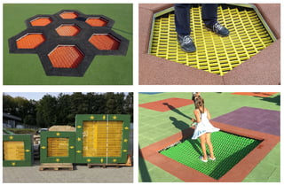 New models of trampolines Salto