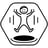Jumping icon