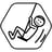 Swinging icon