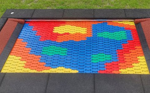 Custom trampoline design example 1