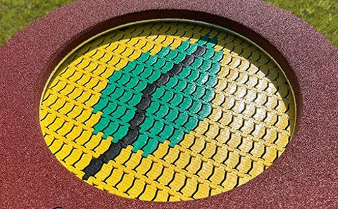 Custom trampoline design example 2