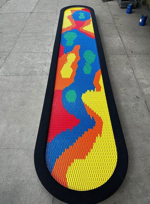 Custom trampoline design example 6
