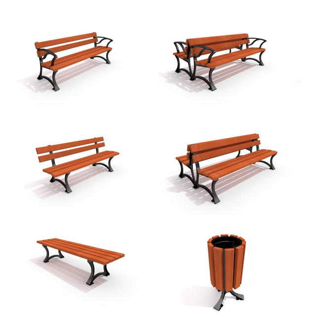 Urban furnitures
