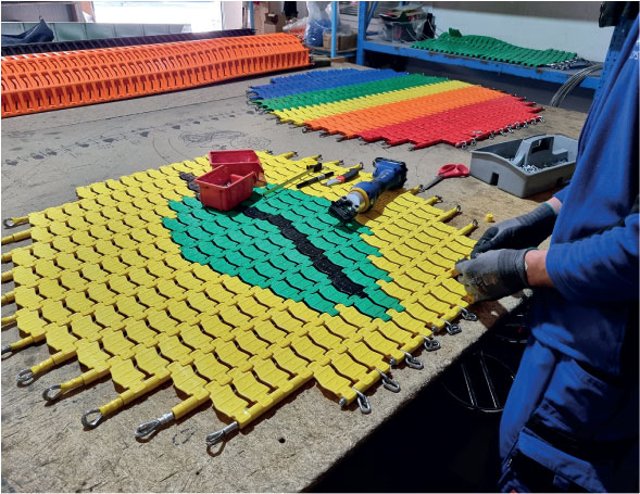 Custom trampoline design example 7